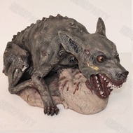 Horror Halloween Terror Wolf Haunted House Props Haunted House Layout Horror Evil Wolf Props Secret 