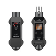 ✿ Microphone Wireless System XLR Transmitter &Receiver for Dynamic Mic Audio Mixer