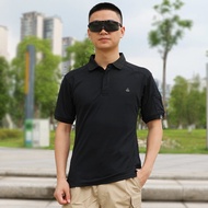 เสื้อยืดคอโปโลระบายอากาศแห้งเร็วสำหรับผู้ชาย BMT Tactical Coolmax แห้งเร็ว ระบายอากาศได้ดี แขนสั้น ส