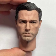 Head Sculpt 1/6 Ben Affleck PVC Male Soldier Head Carving Fit 12'' Action Figure Body For Hobby 12'