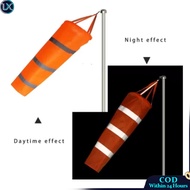 0.8m Aviation Airport Paraglide Windsock Reflective Wind Indicator