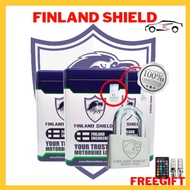 (Ready stock)Finland Shield Pad Lock 💯 % Original High Grade Motorbike /Home/Anti Cut