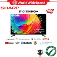 Sharp 2TC43GH3000X AQUOS 43 Inch Full HD Google TV [To Replace 2TC42FD1X]