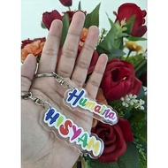 GANTUNGAN Custom Keychains | Transparent keychain | Transparent keychain | Custom hanger | ACRYLIC K