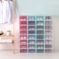 schnappy Transparent Shoe Box Storage Box Large Capacity Shoe Rack Plastic Shoe Box Organizer Case