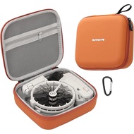 Carrying Case for DJI Flip, Portable Travel Storage Bag for DJI Flip Drone Accessories (Orange)