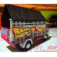 Truk Oleng Miniatur Truk Oleng Kayu