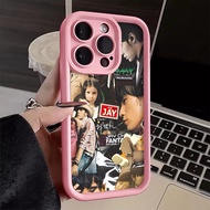 For iPhone 15 Pro max iPhone TPU Soft Case Shockproof Protection Camera Simple Retro Jay Chou Album Compatible with iPhone 14 13 Pro max 12 Pro Max 11 XR XS 7Plus 8Plus XSMAX