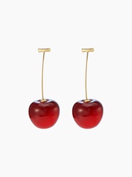 Cider Cute Cherry Drop Earrings