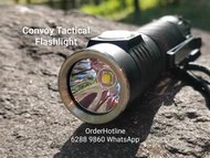超強光袖珍電筒 Convoy S21E SST40. 最高2400流明.配5000mAh鋰電池。USB-C直接充電. Tactical Flashlight rechargeable via USB-