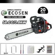 ECOSEN 20/22/24 Chainsaw 2Tak / Gergaji Mesin
