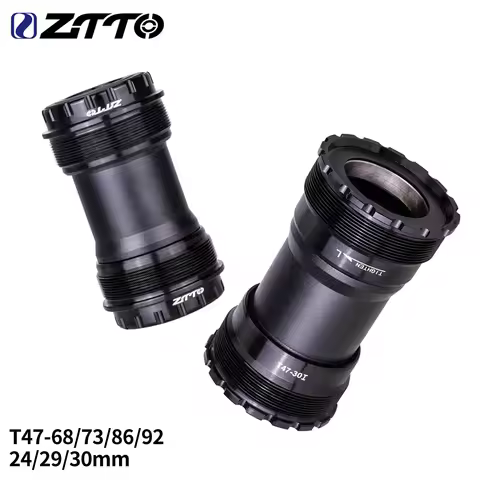 ZTTO Bicycle T47 Bottom Bracket 24 Crankset DUB 29 30mm Sealed Bearing Thread 47 68 73mm Shell 28.99