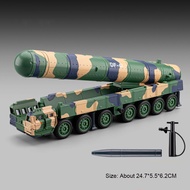 1:50 DF-41 DF-5B JL-2 Missile Car Model Toy Metal Diecast Sound Light Military Launch Vehicle Models