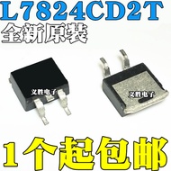 4PCS Brand New Imported Patch TO-263 L7824CD2T Three-End Voltage Regulator Tube 7824 L7824C2T