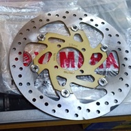 Yamaha 125ZR DISC PLATE & DISC BRACKET