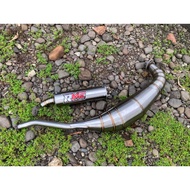 SATRIA HIU EXHAUST REPSOL UNDERBONE MODEL - full set RMS system