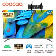 Coocaa 43 Inch 43S7G Android Tv Bezel Less ( Android 11) -Termurah