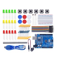 Starter Kit For UNO+WiFi R3 Original ATMEGA328P Chip CH340G For Arduino UNO R3 Development Board Diy