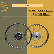 SPORT RIM W100 complete set HONDA