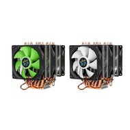 Dual Tower CPU Cooler 3 Cooling Fan Heatsink Radiator for LGA 775 1 y7