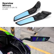 For Kawasaki Ninja ZX10R ZX 10R SE ZX10RR ZX-10 RR Motorcycle Accessories Black Rearview Side Mirror