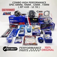 COMBO JET 4.65MM LC135 5S/LC5S (LEO) HIGH PERFORMANCE SPEC 68MM,70MM,72MM,73MM ( KOMBO JETROD 4.65MM