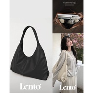 [Large Capacity] Twisted Large Capacity Shoulder Bag #LENTO.Twist Shape Big Bag slowand