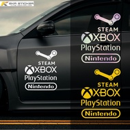 Nintendo Game steam Car Sticker Body Side Door Decoration Car Sticker xbox Game Console Sticker Wate