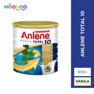 ANLENE Total 10 / Kalsium & Kolagen (Calcium & Collagen) / Vanila / 800G / Exp: 13/06/2027