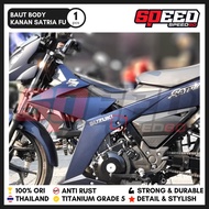 Titanium Bolts for Satria Fu 150 Injection Body Right Side Grade 5