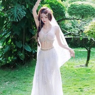 Enchanted Forest Fairy Costume - Fashionable Photography Outfit for Stylish Travel Shoots