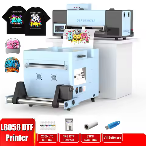 A3 DTF Printer Directly To Film impresora dtf A3 DTF Printer with DTF OVEN Shaker For Epson XP600 DT