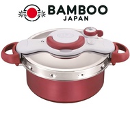 Tefal Pressure Cooker 5.2L, IH and Gas Stovetop Compatible, Easy Open and Close 2in1 Pot "Clipso Min