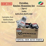 PERODUA KELISA / KENARI ENGINE MOUNTING SET AUTO (3PCS) ORIGINAL #Perodua #Kelisa #Kenari #Engine Mo