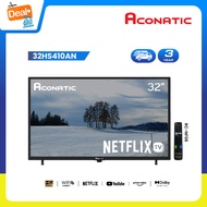 Aconatic LED Netflix TV Smart TV HD (Netflix v5.3) สมาร์ท ทีวี ขนาด 32 นิ้ว รุ่น 32HS410AN (รับประกั