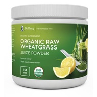 Exp:04/27 * Dr. Berg's Organic Raw Wheatgrass Juice Powder (Lemon Flavor) Dr Berg Wheat grass