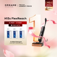 【TOP SELLING】Dreame H13 FlexReach/H14s Ultra Wet Dry Vacuum | 21,000Pa, 180°Lie-Flat, 90°C Hot Air W