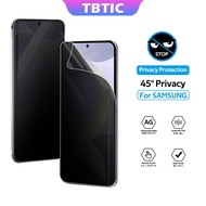 TBTIC Privacy Hydrogel Film For Samsung Galaxy S21 S22 S21 S23 S24Plus Ultra Note 10 9 8 S20 Note20Ultra Anti-peeping Screen Protector