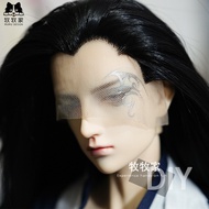 Antique Ruffled bjd SD DD MDD 1/3 1/4 Point Doll Beauty Point Rubber Hand Hook Hand Changed Hair Wig