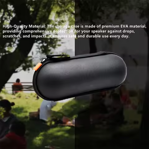 Hard Carrying Case for JBL Flip 7 Speaker Hard Travel Case Waterproof Hard Travelling Case Shockproo