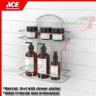 Rak Dinding Kamar Mandi Rak Toilet Wk120317 Silver Stora Original Ace Hardware