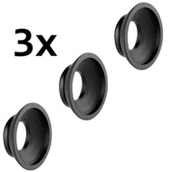 3pcs Eyepiece Viewfinder DK-19 Rubber Eye Cup for Nikon D3X D3s D700 D3 D4 D800 D800E