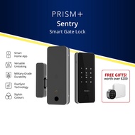 [FREE INSTALLATION] PRISM+ Sentry Series Smart Gate Lock [Delivers in 2-4 working days]