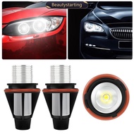 BEAUTYSTARTING 2Pcs 5W Angel Eyes Marker Light Bulbs Car Side Light Bright Headlights Replacement Fo