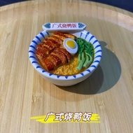 【Shipment within 24 hours‌】3D Resin Food Miniature Fridge Magnet Creative DIY Simulation Realistic F
