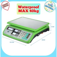 40KG Waterproof Electronic Digital Price Computing Weighing Scale