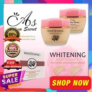 ♛㍿Original 100% Authentic Andrea Secret Sheep Placenta Whitening Foundation Cream 70g Beauty Make Up