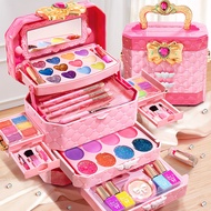 Children s Cosmetic Toy suit Non toxic Little Girl s Gift Girl Princess Color Makeup Box genuine goo