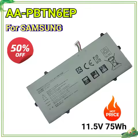 AA-PBTN6EP Laptop Battery for SAMSUNG 900X5T 900X5T-X78L 900X5T-X01 900X5T-X02 900X5T-X05 Replacemen