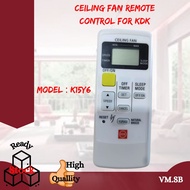 OEM Panasonic KDK Ceiling Fan Remote Control Replacement For K15Y6 F-M15E6 F-M60WWK V56VK V60WK F-M1